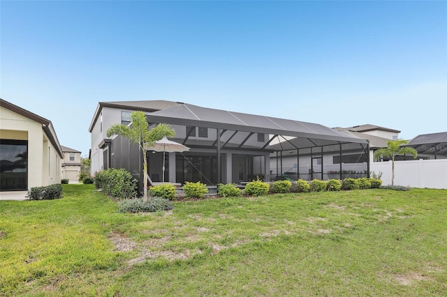 13176 Twin Bridges Dr, Riverview, FL 33579 - back of property with glass enclosure
