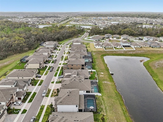 13176 Twin Bridges Dr, Riverview, FL 33579 - aerial view of property's location featuring nearby suburban area and a large body of water