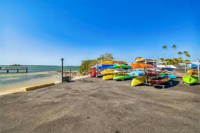 634 Edgewater Dr Unit 744, Dunedin, FL 34698 - dock area with a water view