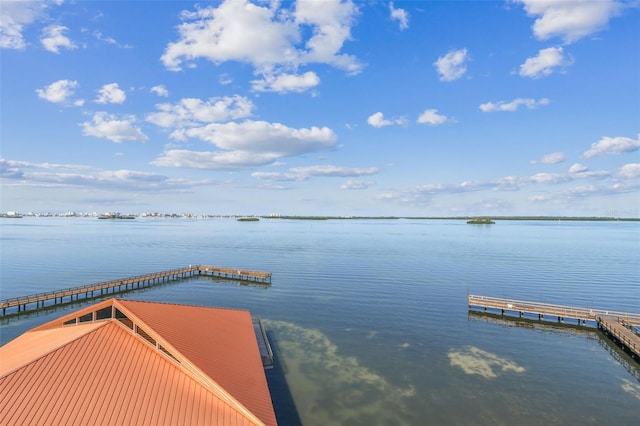 634 Edgewater Dr Unit 744, Dunedin, FL 34698 - dock area featuring a water view