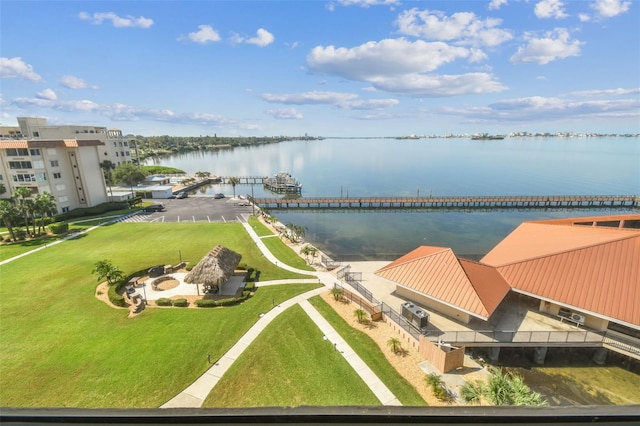 634 Edgewater Dr Unit 744, Dunedin, FL 34698 - drone / aerial view of a nearby body of water
