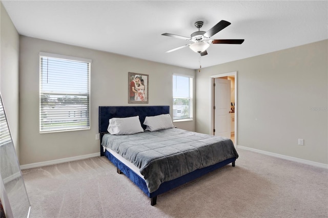 1773 Yellow Trl, Lakeland, FL 33801 - carpeted bedroom with ceiling fan and baseboards