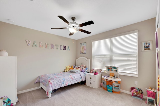 1773 Yellow Trl, Lakeland, FL 33801 - carpeted bedroom featuring a ceiling fan and baseboards