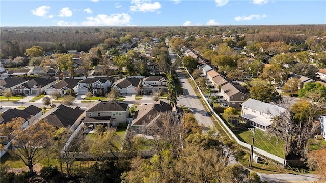 birds eye view of property featuring a residential view