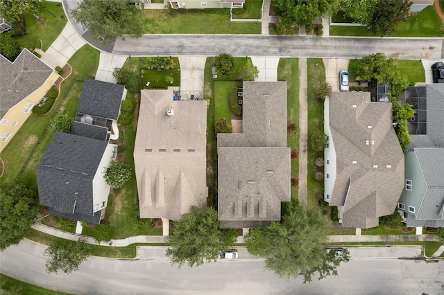 birds eye view of property featuring a residential view