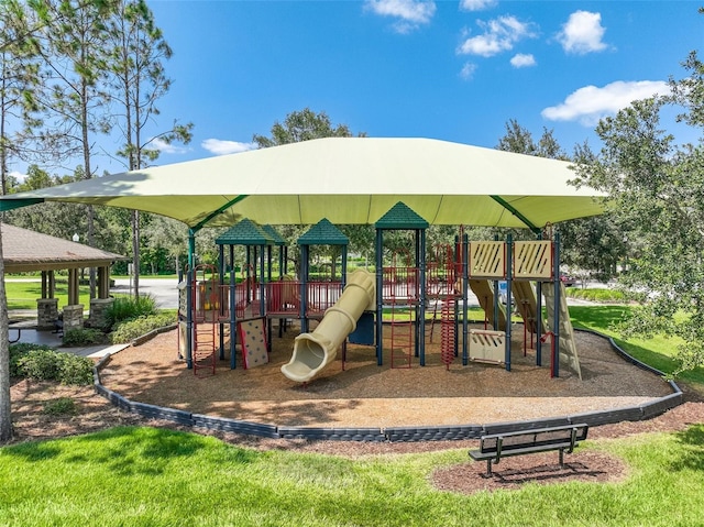 view of community playground