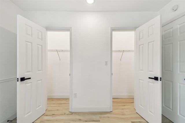 view of closet