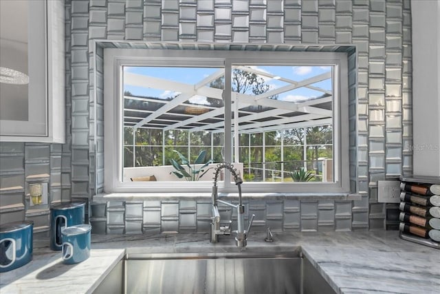 interior details with a sink