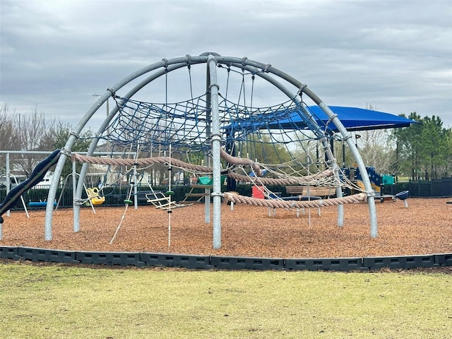 view of communal playground