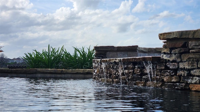 view of water feature