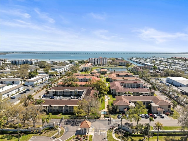 19029 US Highway 19 N Unit 7-9, Clearwater, FL 33764 - drone / aerial view with a water view