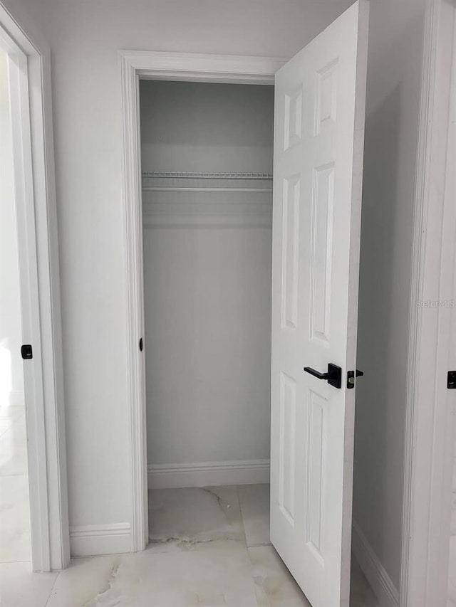 view of closet