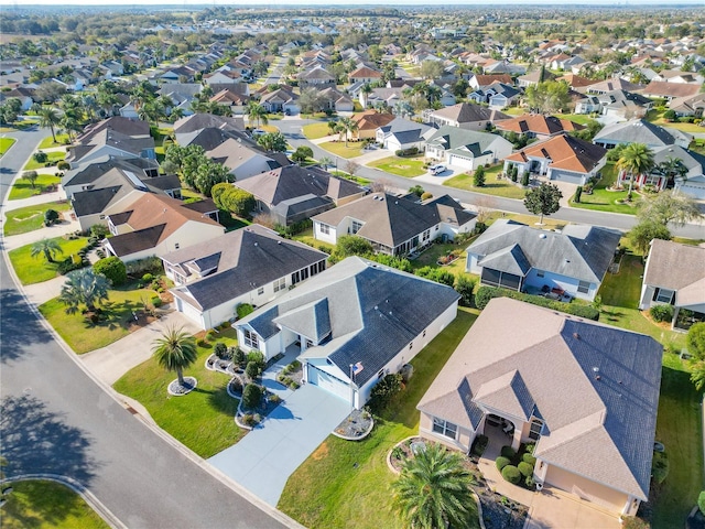 birds eye view of property featuring a residential view