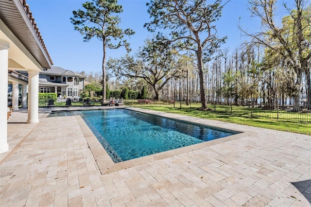 5914 Fitzgerald Rd, Odessa, FL 33556 - view of swimming pool with a patio area