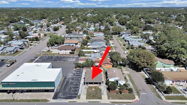 drone / aerial view featuring a residential view