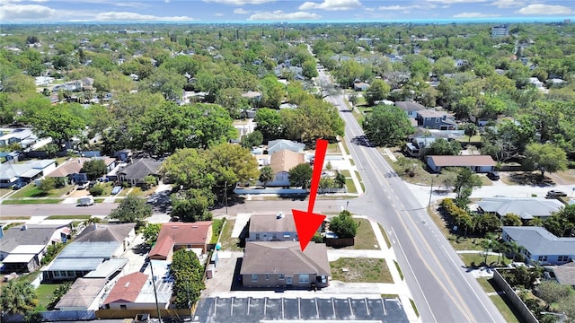 birds eye view of property featuring a residential view