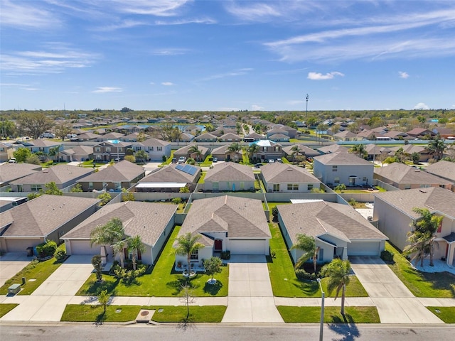 birds eye view of property featuring a residential view