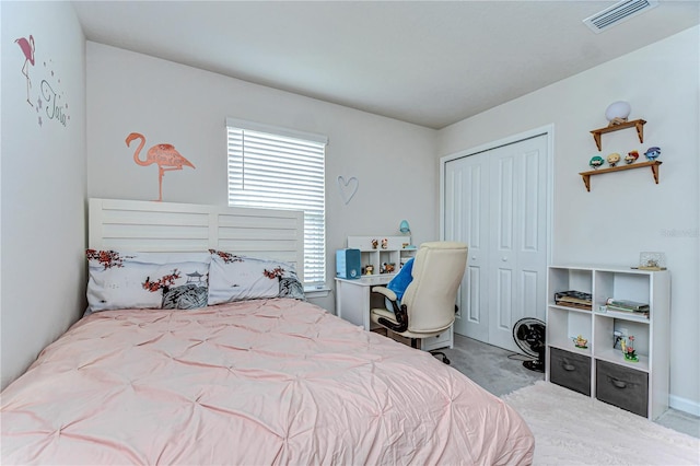 11605 Cleyera Ct, Riverview, FL 33579 - bedroom featuring a closet and carpet