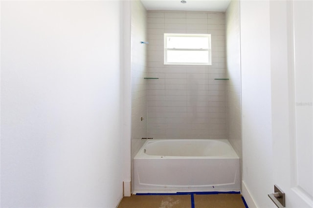 full bathroom featuring shower / bath combination