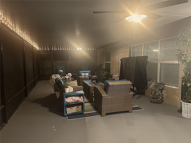 6494 Beverly Hills Dr, Zephyrhills, FL 33541 - cinema with concrete flooring