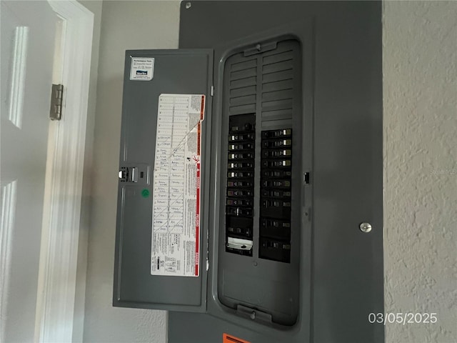 utilities with electric panel