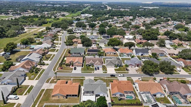 birds eye view of property featuring a residential view