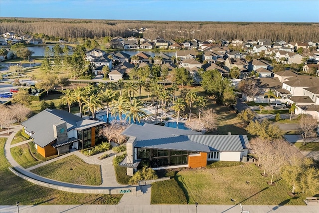 bird's eye view featuring a residential view