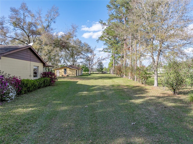 view of yard