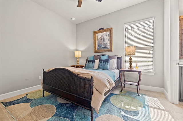 9708 Highland Park Pl, Palmetto, FL 34221 - bedroom featuring baseboards and ceiling fan