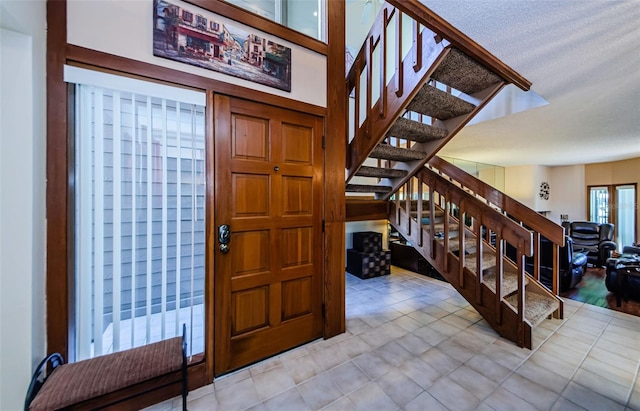 entrance foyer with stairway