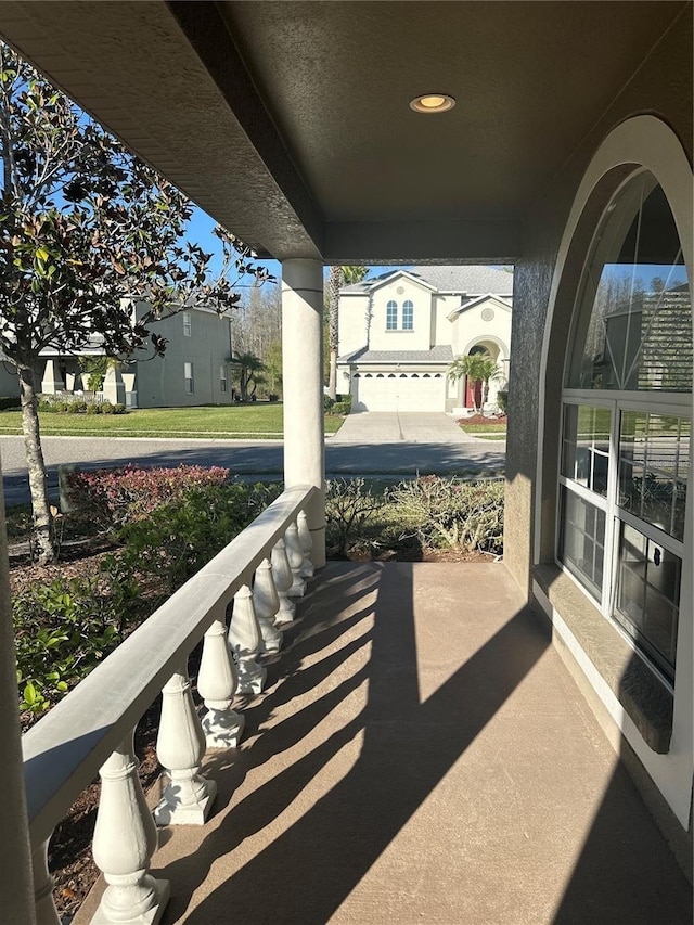 view of patio / terrace featuring a porch