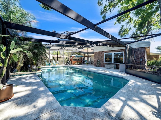 105 Country Club Ln, Mulberry, FL 33860 - pool with a lanai and a patio