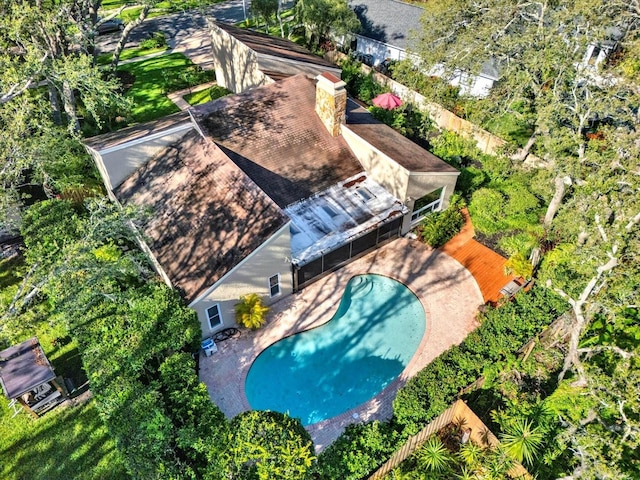 11712 Palmer Dr, Tampa, FL 33624 - view of subject property featuring a pool