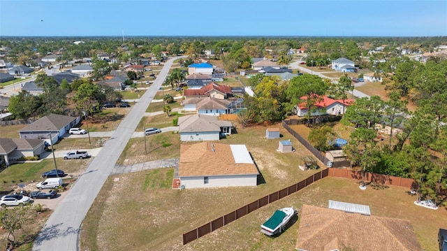 birds eye view of property featuring a residential view