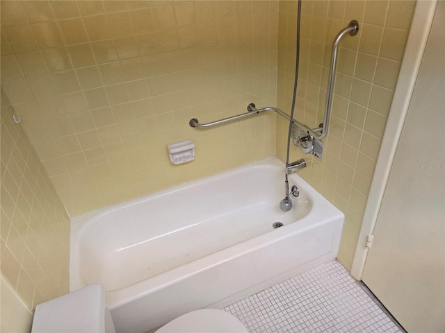 bathroom featuring tile patterned floors