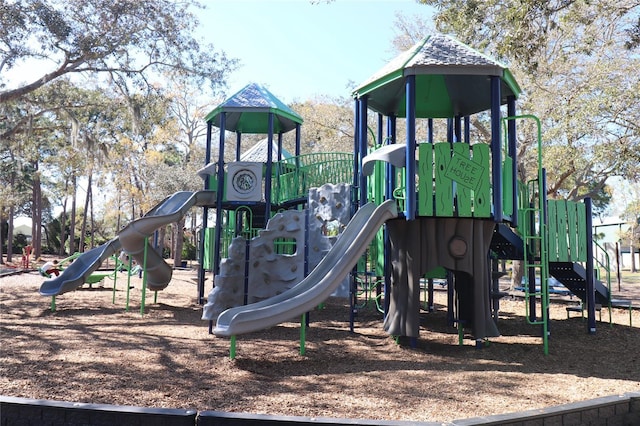 view of communal playground