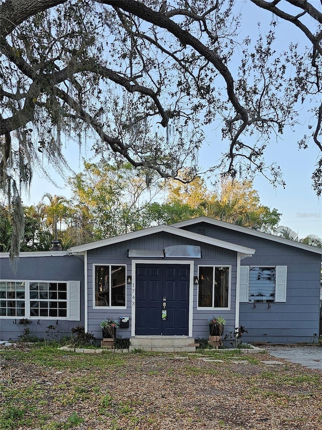 view of front of house