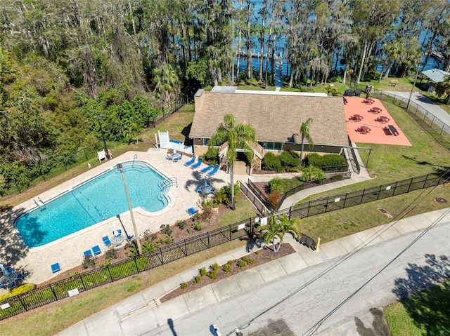 aerial view
