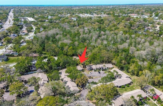 4031 Bluff Oak Ct, Palm Harbor, FL 34684 - birds eye view of property featuring a residential view
