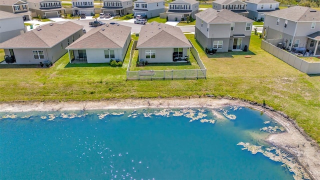 bird's eye view featuring a residential view