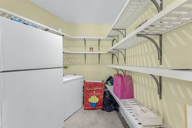 laundry room featuring a garage