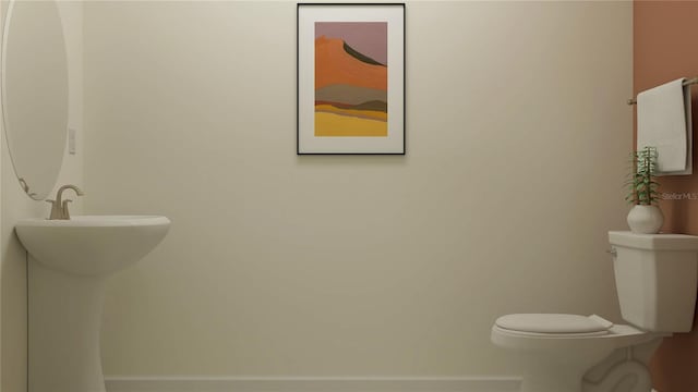 bathroom with toilet