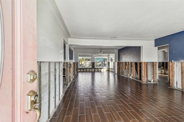 2451 Baywood Dr W, Dunedin, FL 34698 - interior space with visible vents and wood finish floors