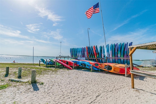 2451 Baywood Dr W, Dunedin, FL 34698 - view of community featuring a water view
