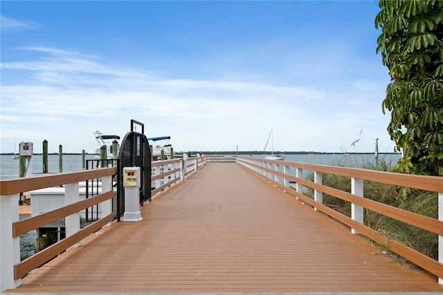 2451 Baywood Dr W, Dunedin, FL 34698 - dock area with a water view