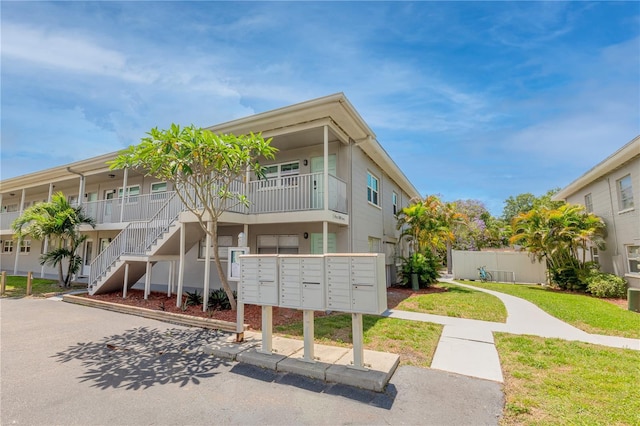 view of property featuring fence