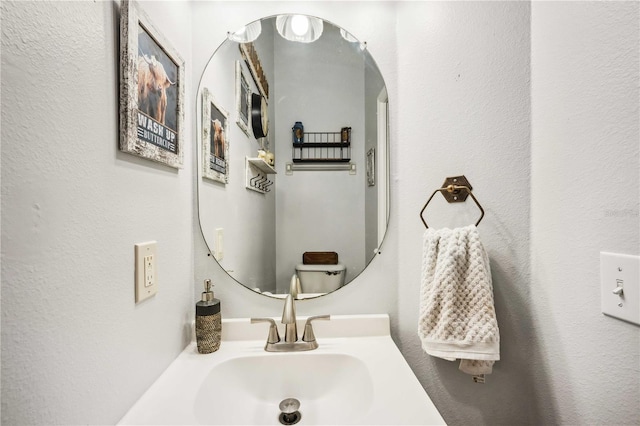 bathroom with a sink