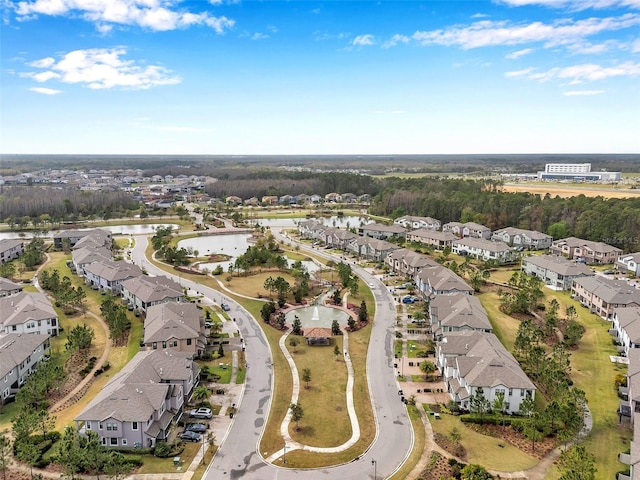 bird's eye view featuring a residential view