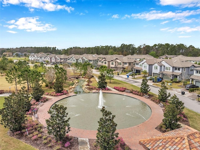 view of property's community with a residential view