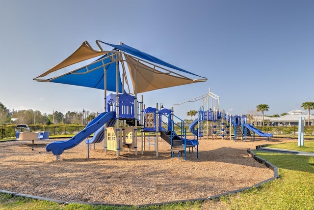 view of community playground